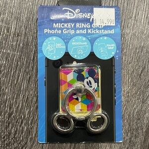 Disney Mickey Mouse Colorful Phone Grip and Kickstand